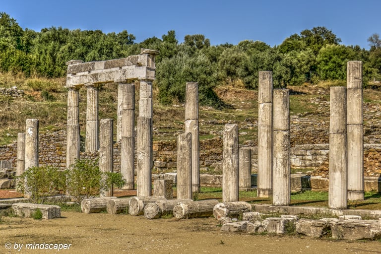Ancient Messene, Ithomi, Monastery of Voulkanos – sightseeing & map