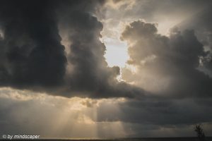 Storm above the Mediterranean Sea - Greece Weather
