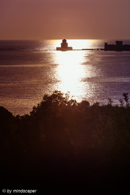 Methoni Castle in the Sunset Light - Mediterranean Spirit