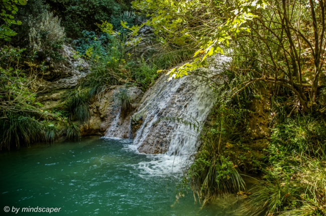 Polylimnio Waterfall