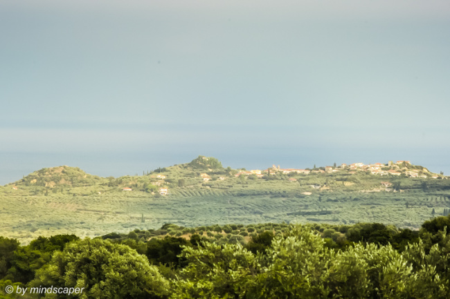 Panoramic View to Vounaria from Mistraki